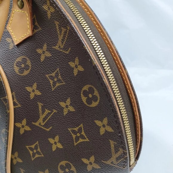 Louis Vuitton LV Hand Bag Ellipse MM Brown Monogram 960-031925 - Picture 9 of 16